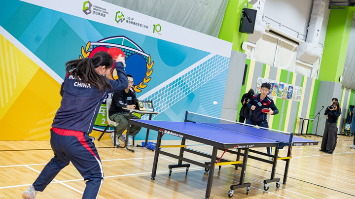 Construction Industry Table Tennis Competition 2026 - Final