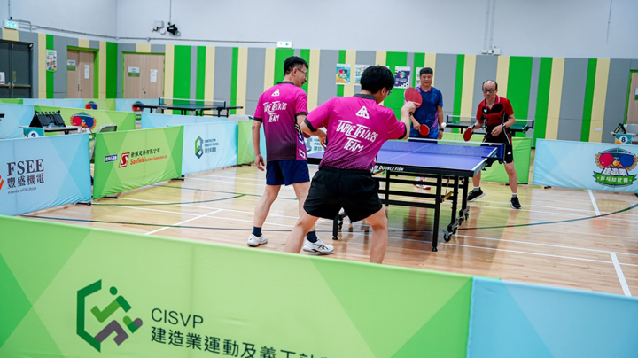 Construction Industry Table Tennis Competition 2026 - Heat