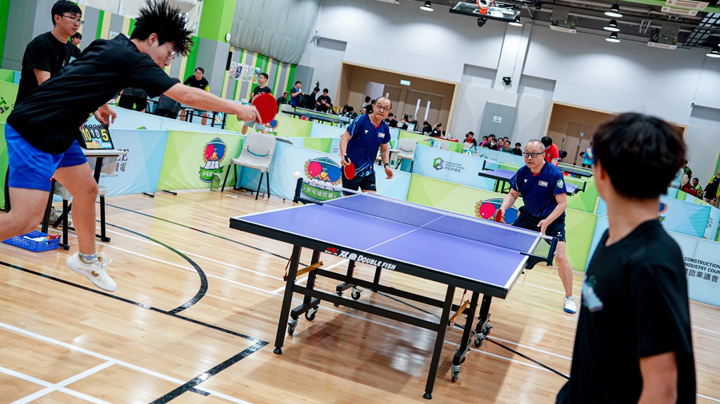 Construction Industry Table Tennis Competition 2026 - Heat