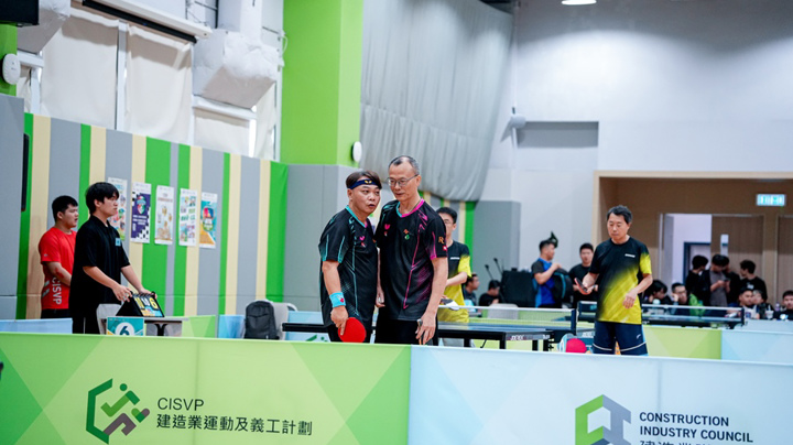 Construction Industry Table Tennis Competition 2026 - Heat
