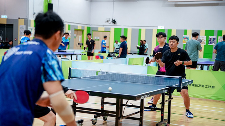 Construction Industry Table Tennis Competition 2026 - Heat