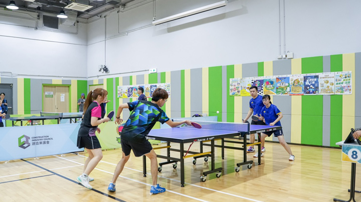 Construction Industry Table Tennis Competition 2026 - Final