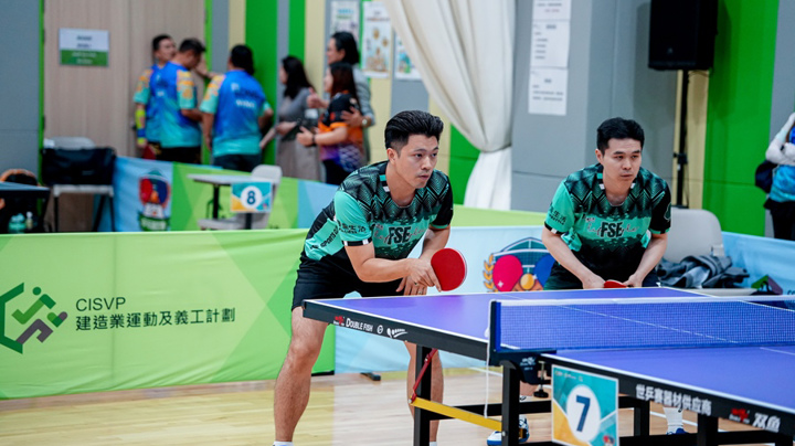 Construction Industry Table Tennis Competition 2026 - Heat