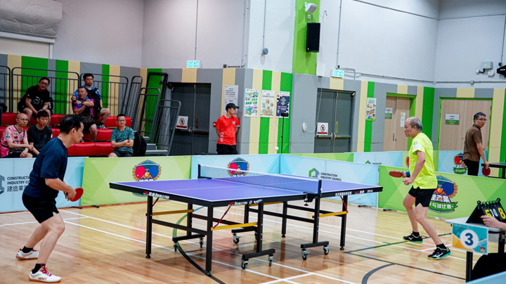 Construction Industry Table Tennis Competition 2026 - Heat