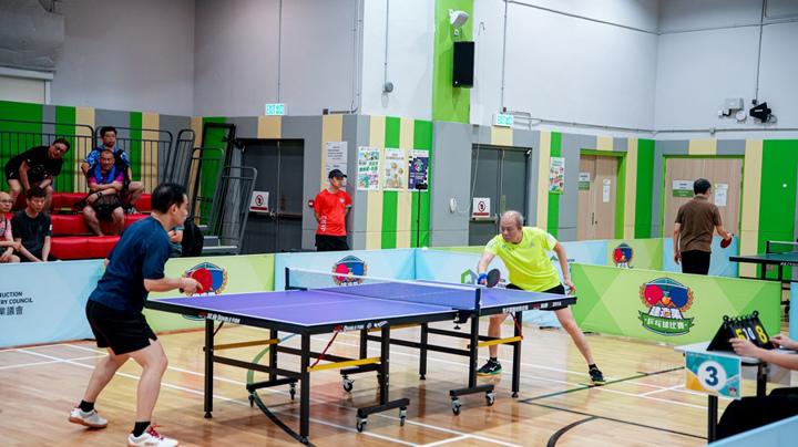 Construction Industry Table Tennis Competition 2026 - Heat