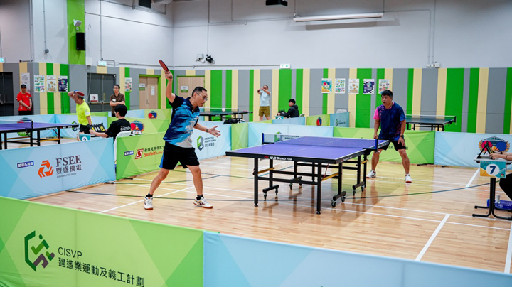 Construction Industry Table Tennis Competition 2026 - Heat