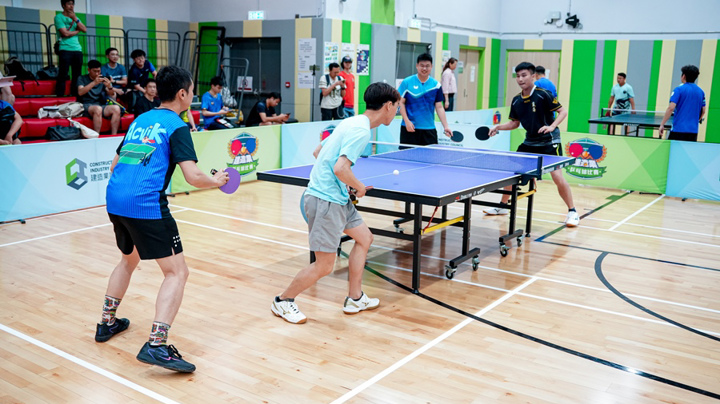 Construction Industry Table Tennis Competition 2026 - Heat